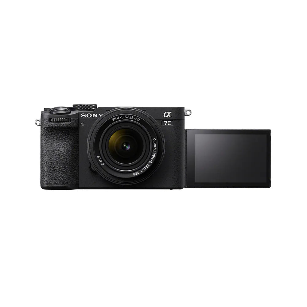 Sony a7C II Mirrorless Camera with 28-60mm Lens, Black (ILCE7CLM2/B-R)