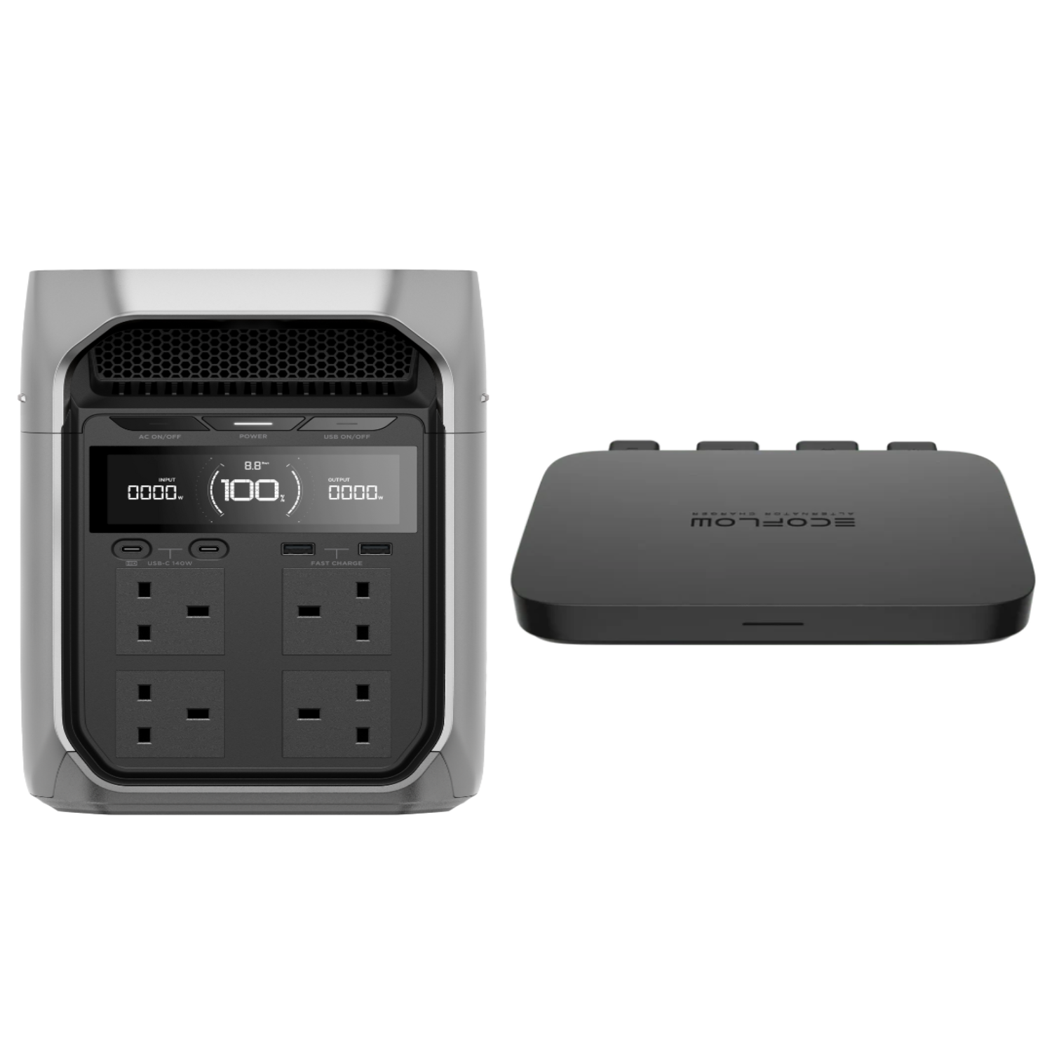 EcoFlow DELTA 3 Plus + 800W Alternator Charger Bundle – Best Portable Power in UAE