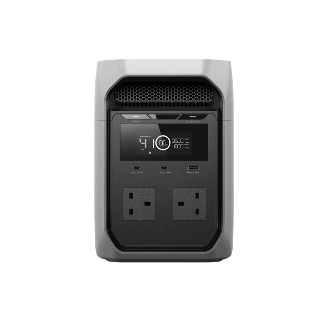 EcoFlow DELTA 3 Classic Portable Power Station(1800W,1024WH) with Free Delta 3 Classic Bag