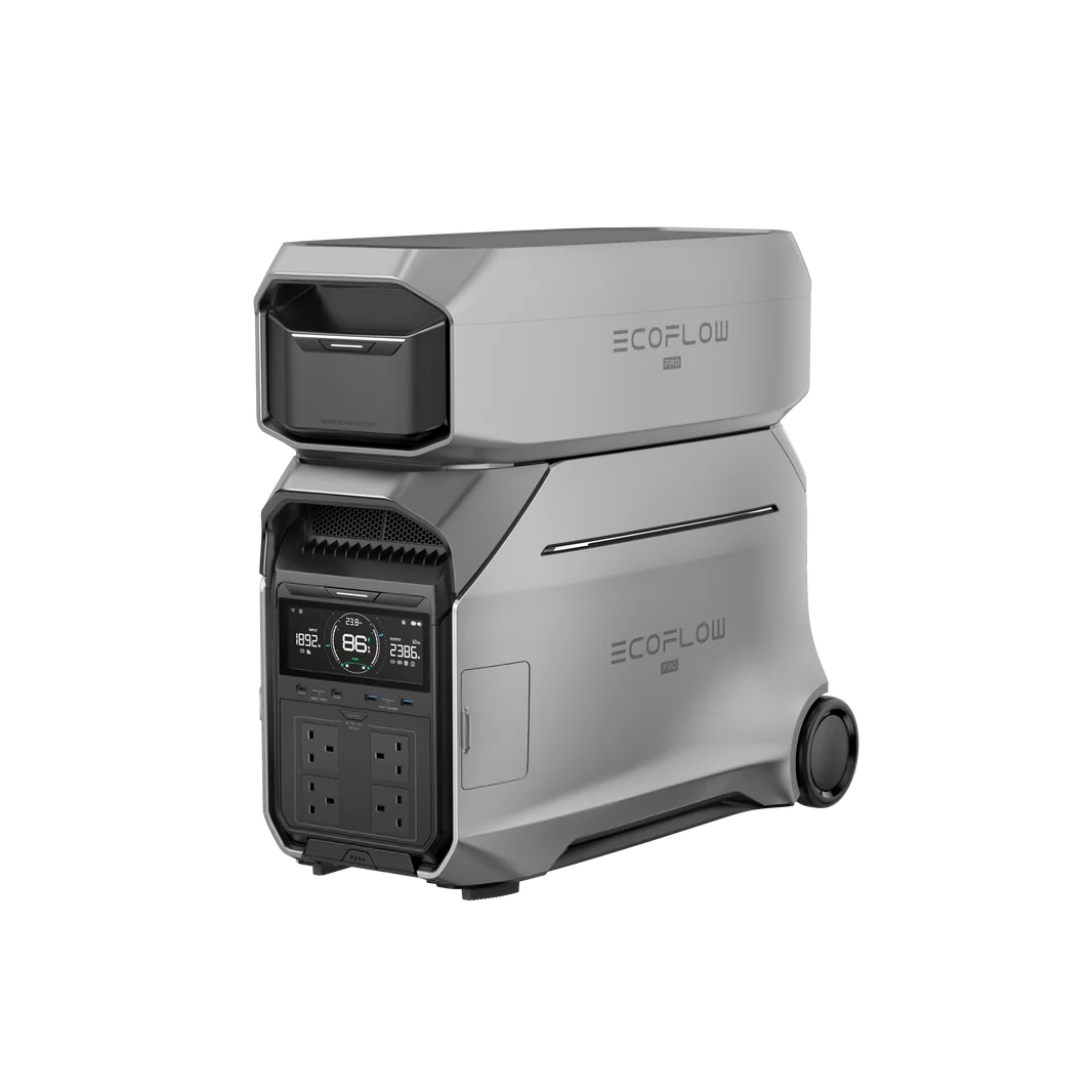 EcoFlow DELTA Pro 3 with Smart Extra Battery Bundle