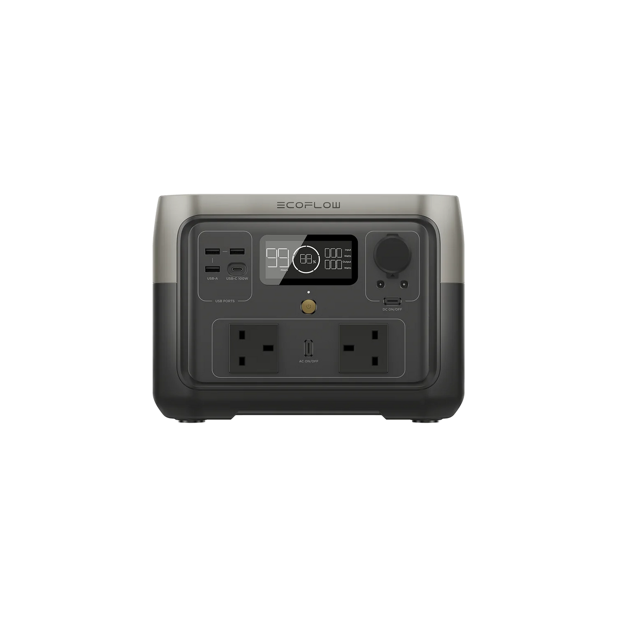 【EcoFlow】RIVER 2 MAX(512wh)＋専用ケース 　セット EcoFlow RIVER 2 Max Power Station 512Wh LFP Generator