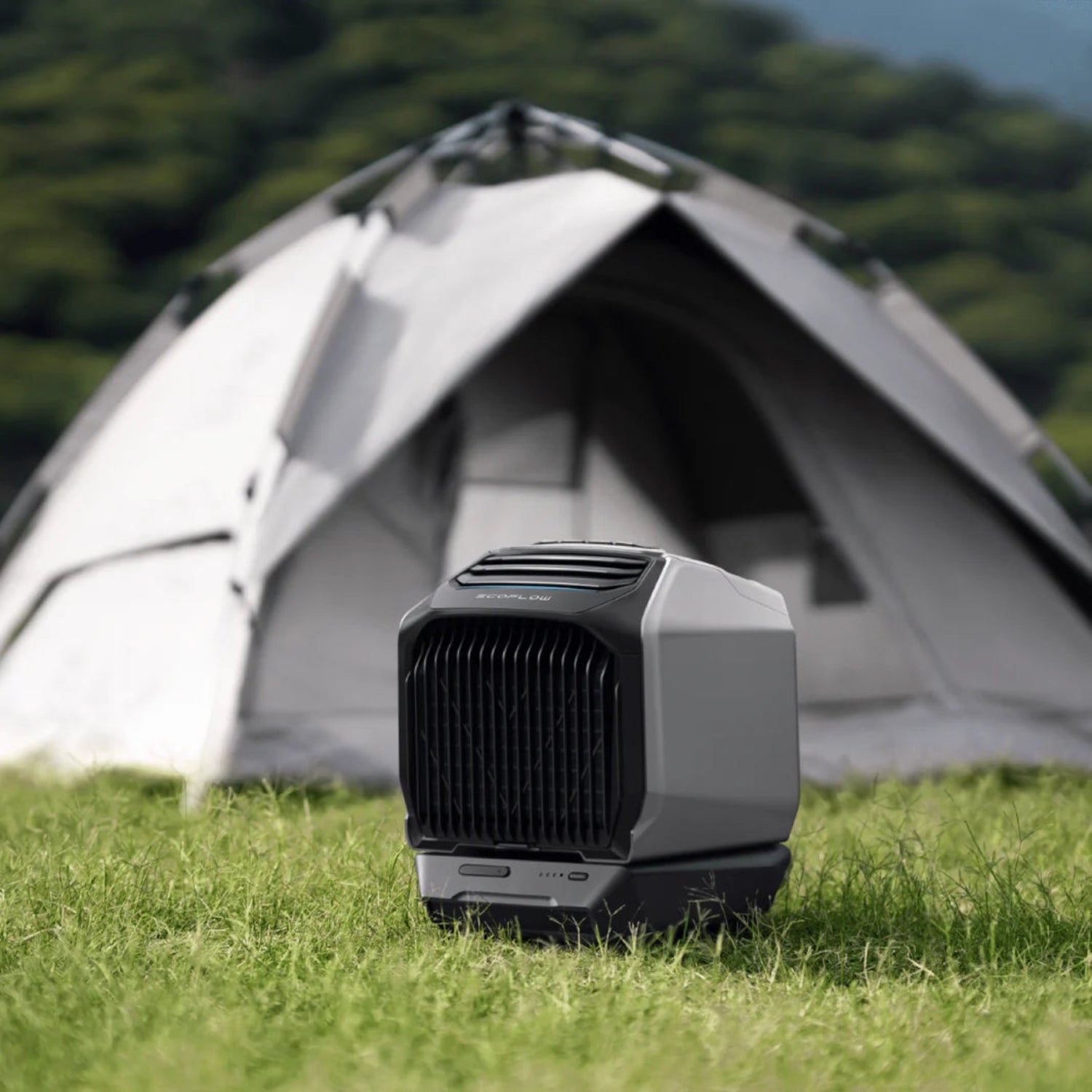 EcoFlow WAVE 2 Portable Air Conditioner (5100BTUs cooling,6100BTUs Heating ) Grey Color with Free Wave 2 Bag