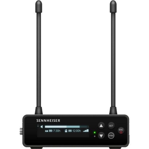 Sennheiser Portable Digital UHF Wireless Microphone System with SKM-S Handheld Transmitter and MMD 835 Cardioid Dynamic Microphone Module (R1-6: 520 - 576 MHz)